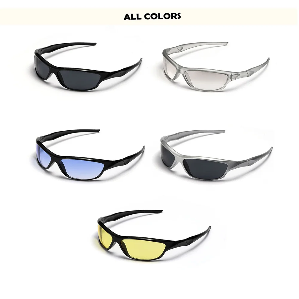 Future Technology Sunglasses All-match Silver Men's Women's Same functional Sun Glasses Ins Street Street Shooting Eyealasses