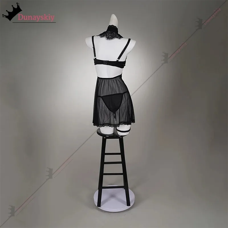 25COSAni Grok Ai أنيمي الظاهري AI صديقة تأثيري فستان مثير ازياء النمط الياباني القوطية الدانتيل فستان قصير هالوين Disgui