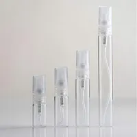 8pcs/lot  2ml 3ml 5ml 10ml mini Protable glass spray perfume bottle, small Refillable sample perfume atomizer bottles