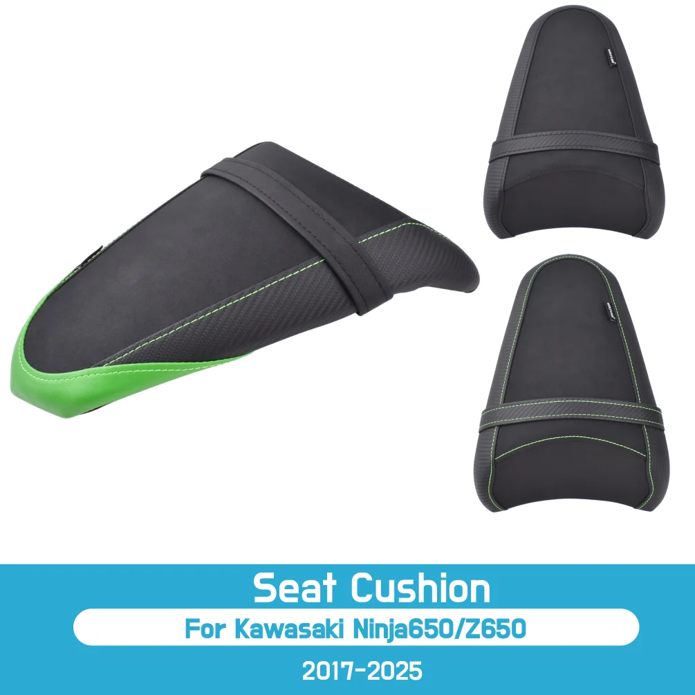 

Подушка для заднего сиденья пассажира для Kawasaki Ninja 650 Z650 2017-2025 2024 2023, аксессуары для мотоциклов