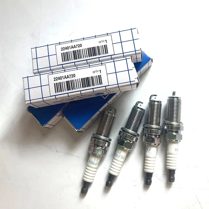 

New Genuine 4PCS Spark Plugs 22401AA720 For Subaru Impreza