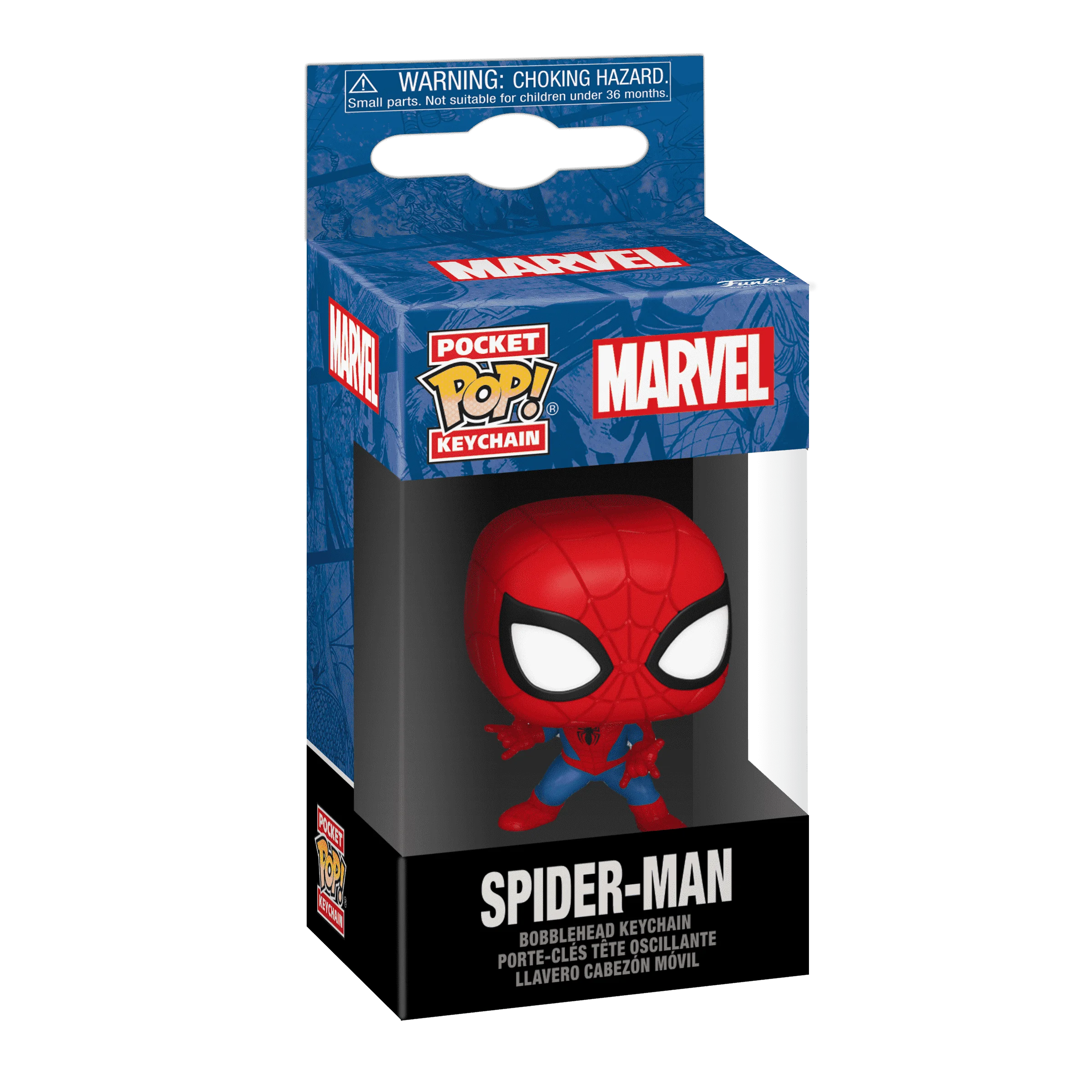 NEW Funko POP Keychain Aquaman Marvel Spider Man Zombie Thor Harry Quinn Umbrella Academy Claus Children's Doll Model Toy Gifts view 6