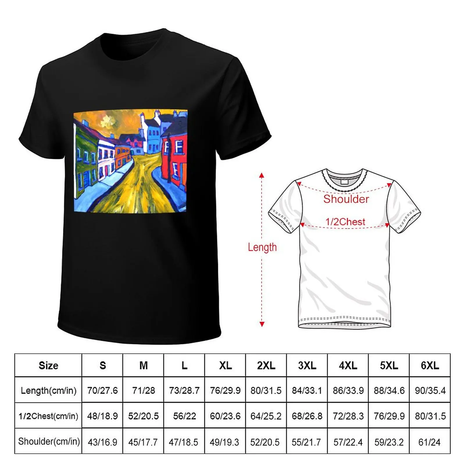 T-Junction (Eyeries, Beara, County Cork, Ireland) T-Shirt Odor Resistant Short Sleeve Top