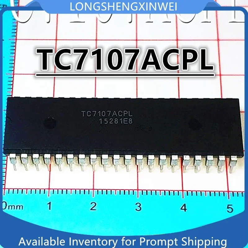 1PCS New Original TC7107ACPL Display Driver DIP40 in Stock