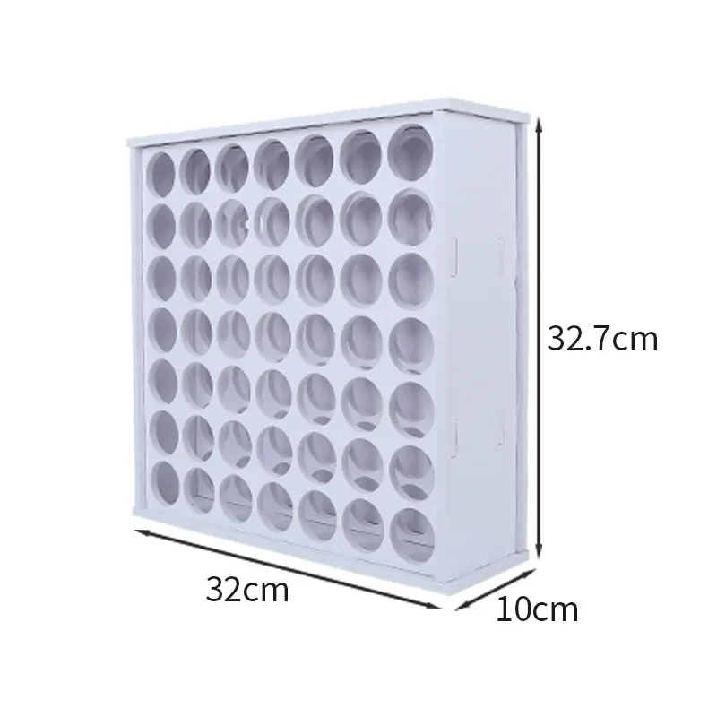 Multi-grid Pigment Storage Box Hanging Simple Craft Pigment Oil Painting Paint Storage Rack