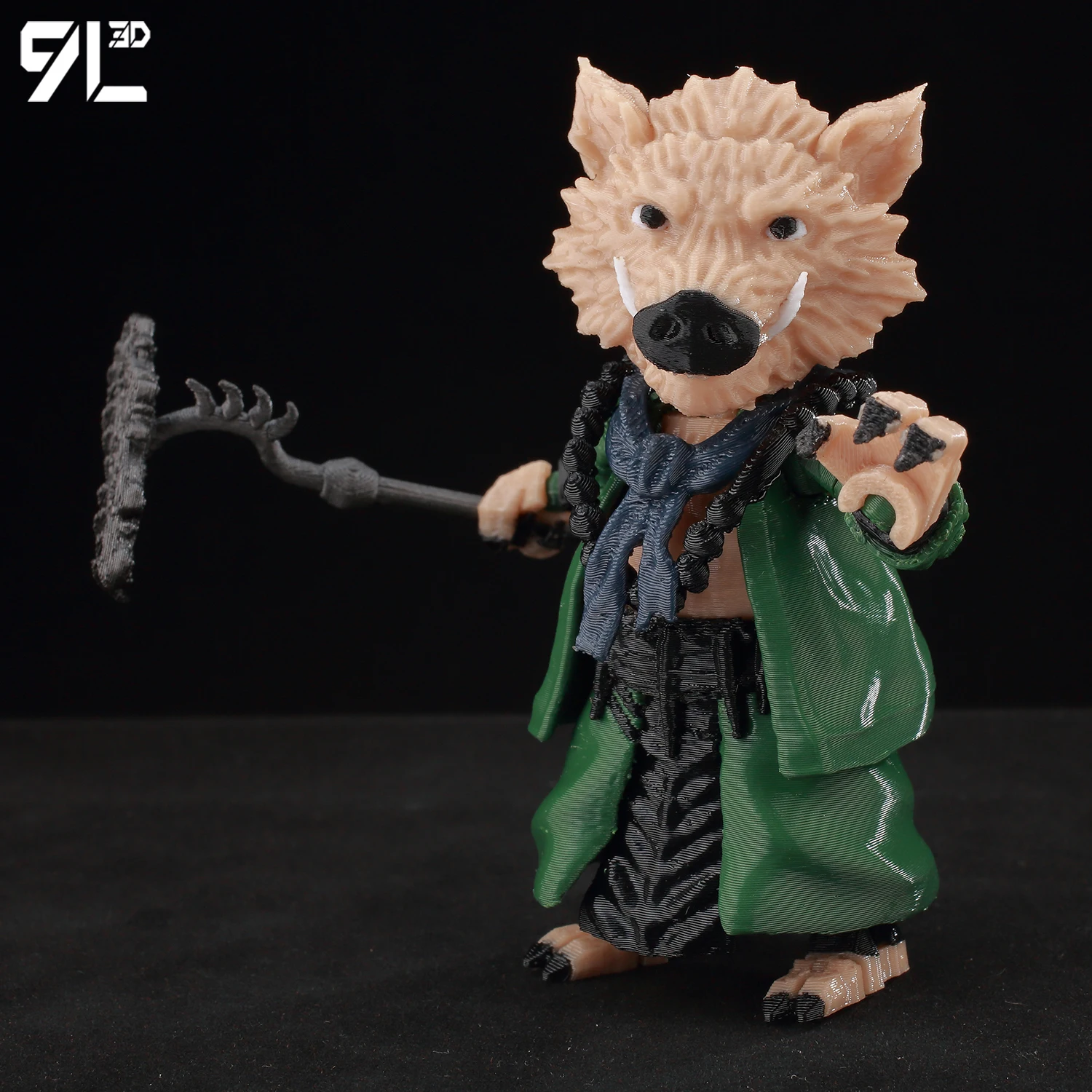 

​9L3D Dummy13 Black Myth Multi-Jointed Model Office Robot Doll Gift Family Bonding Toy Titan13 Nine-Tooth Rake Full Body Movable