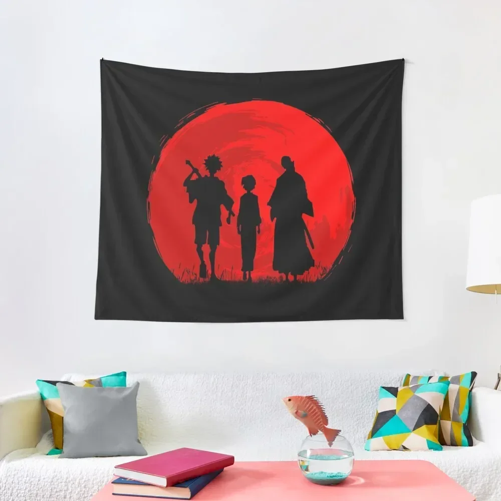 

Samurai sunset Tapestry Room Decorating Aesthetic Decoration For Rooms Tapestry