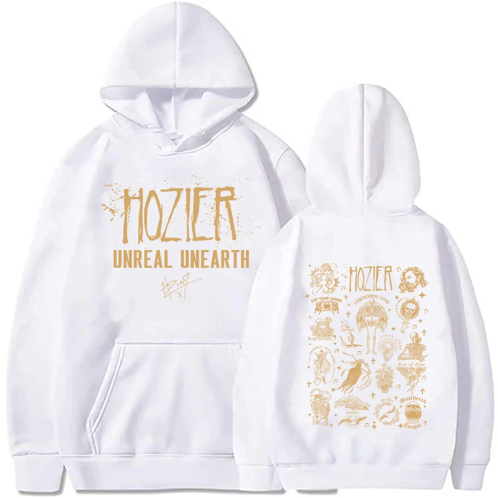 Hozier Unreal Unearth Tour Hoodie Women Man Pullover Vintage Unreal Unearth Unisex Sweatshirt Hoodie