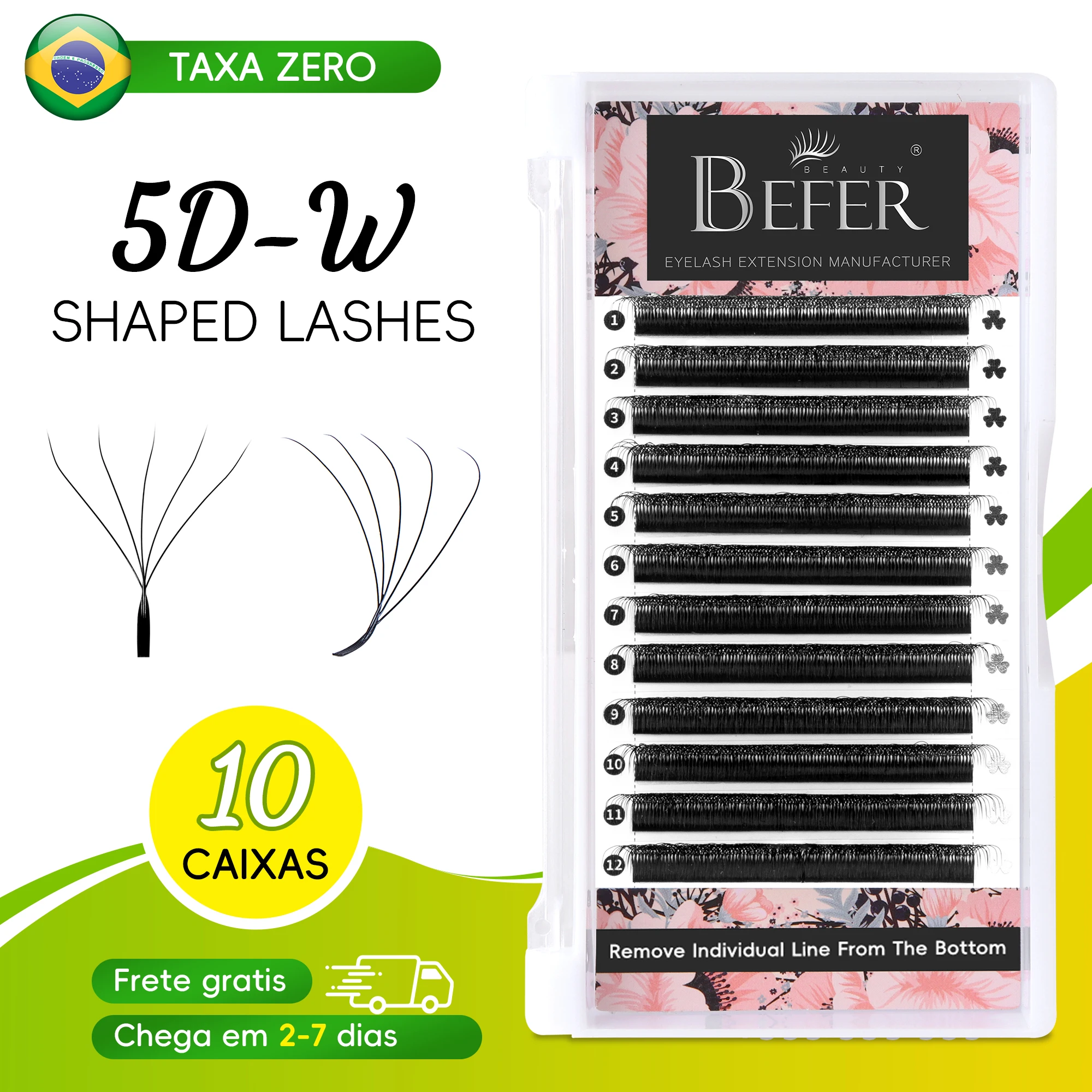 befer-10pcs-cilios-5d-007d-curvatura-d-5dw-profissional-extensao-de-cilios-envio-a-partir-do-brasil