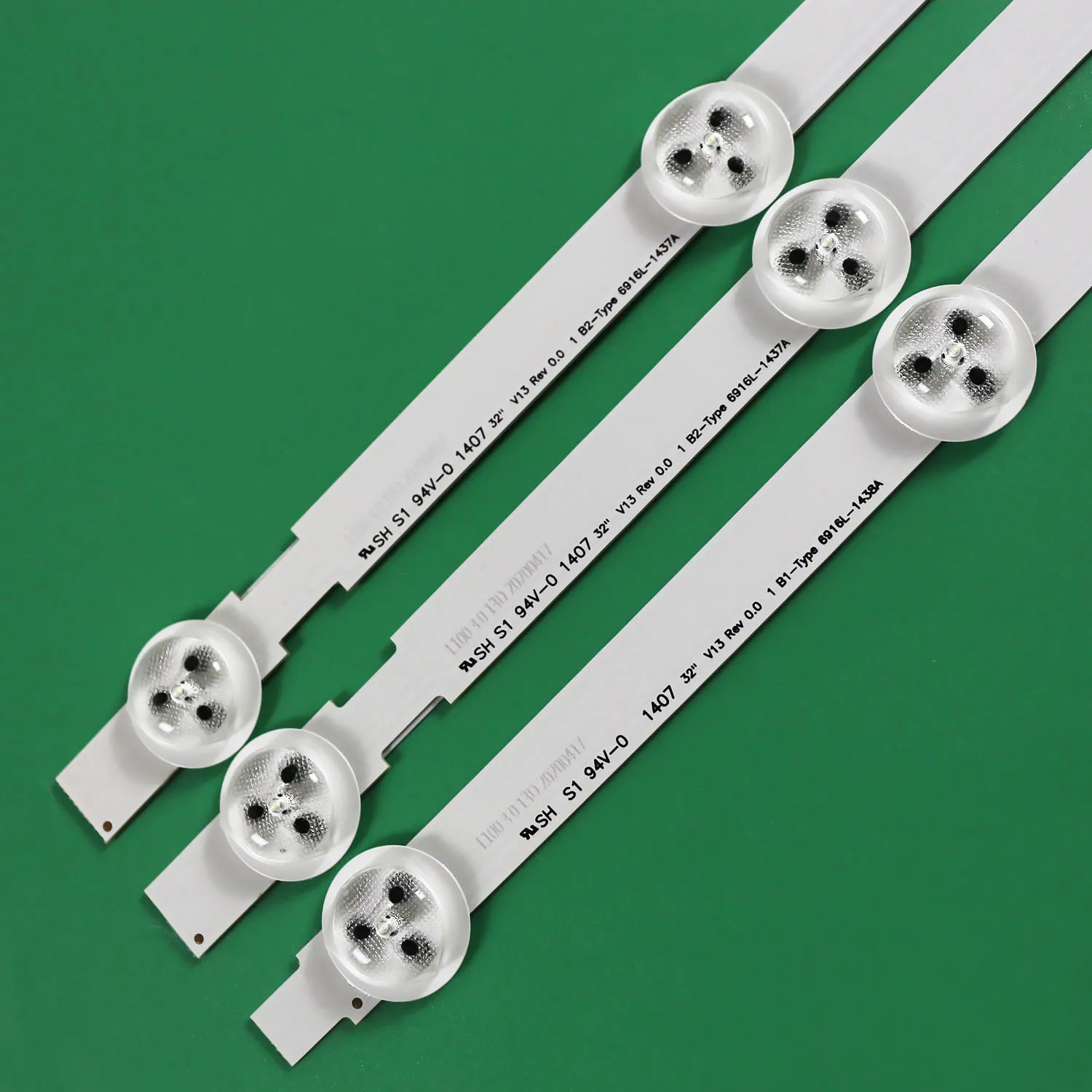 Nueva tira de LED para iluminación trasera 6916L-1108A 6916L-1107A para LC320DUE SF R1 A1/B1/B2 32LN570B 32LN546B 32LN560B 32LN542V-ZD 32LN542V