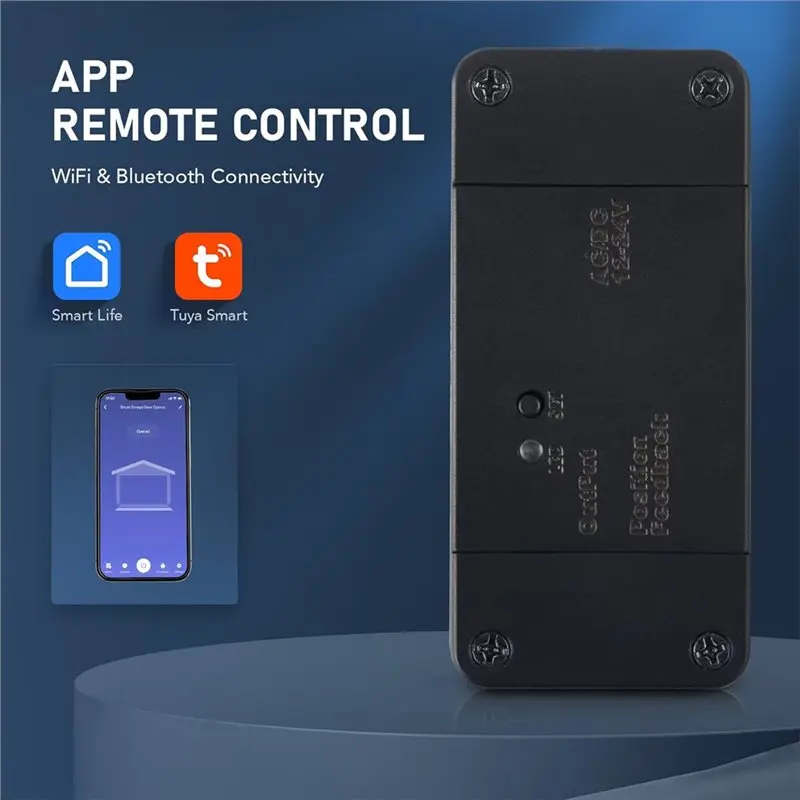 AA84 Bluetooth/Wi-Fi Gate Opener Remote Control For Automatic Sliding/Swing Gate Openers And Garage Door Operators
