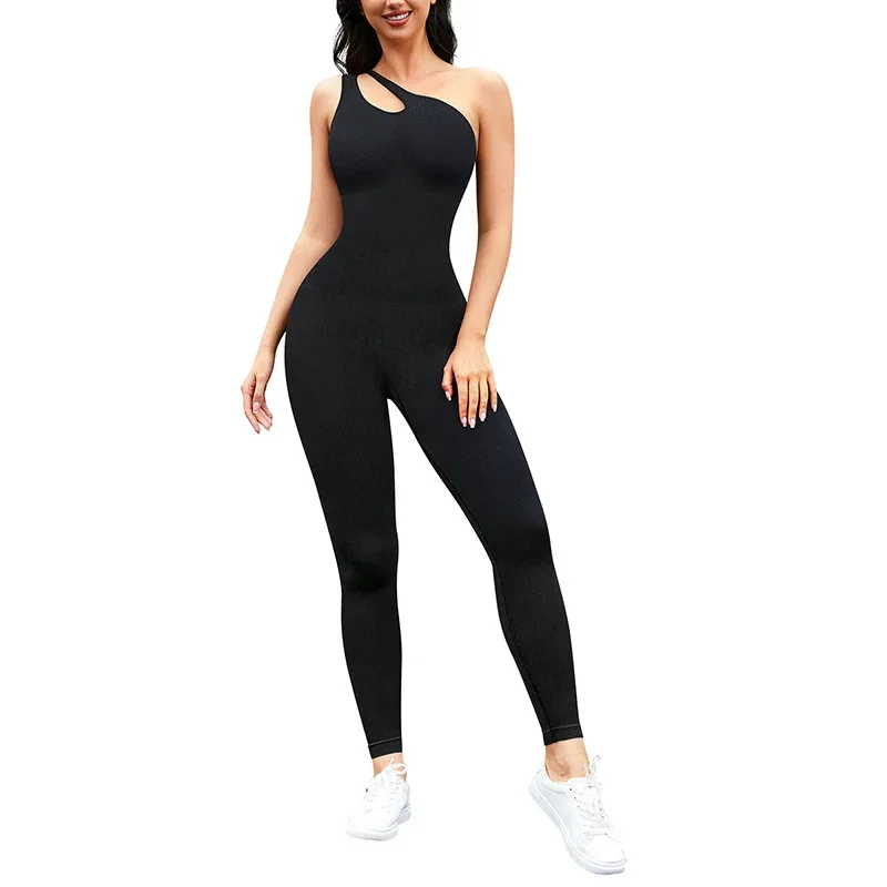 Body-shaping yoga jumpsuit Women's seamless pants tummy tuck thigh lift hip Shapefit Bodybuilding jumpsuit image 2