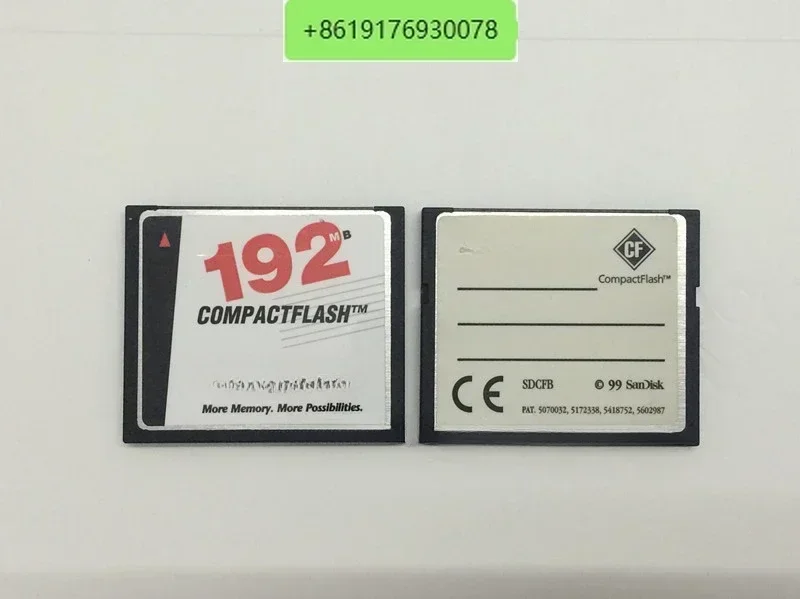 

CF card 192MB machine tool industrial numerical control card industrial grade CF card