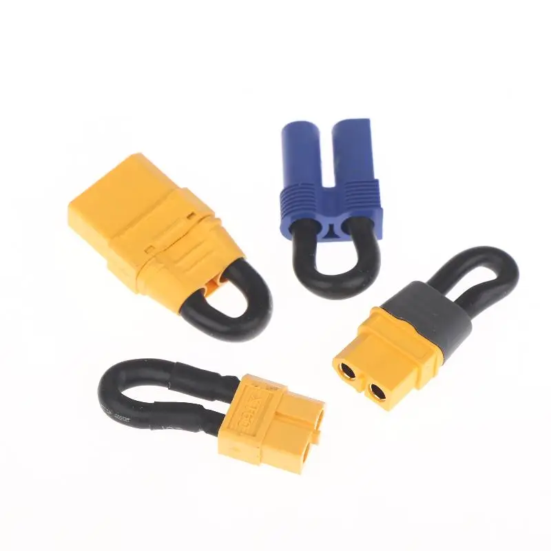 1 Pezzo Accessorio Fai-da-Te per Auto RC, Adattatore da Doppia Batteria a Singola Batteria, Connettore Corto TRX XT60 XT90 EC5 Tipo T