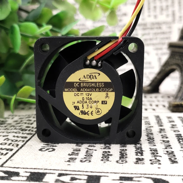 

AD0412LB-C72GP 4010 DC12V 0.10A 3WIRES 4 CM COOLING FAN