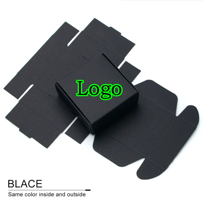 50PCS Blank Black C…