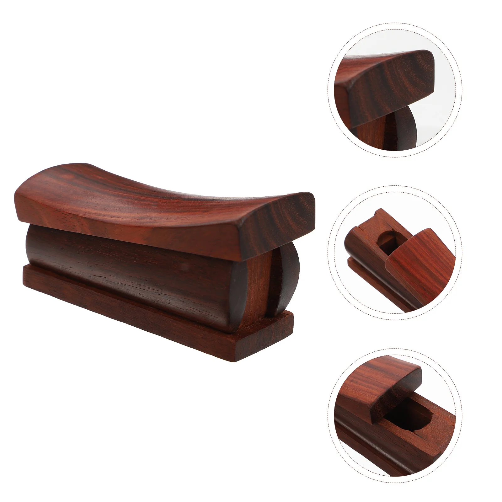 

Sandalwood Coffin Ornaments Decorations Mini Casket Figuring Decorate Figurine Small Carved