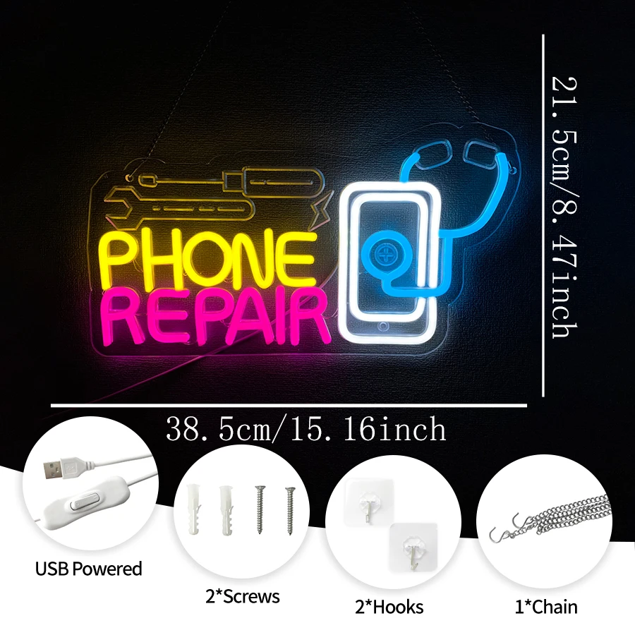 Insegna al Neon per Riparazion - Electronics Repair Store recensione e prezzo