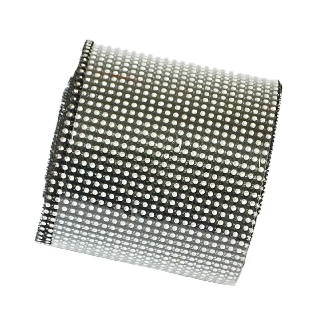 

24 ряда, 10 ярдов, алмазная сетка, лента со стразами, свадебная лента «сделай сам», черная