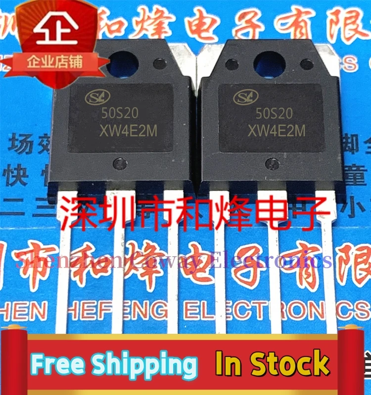 10PCS-30PCS  50S20 SFR50S20PN  TO-3P  50A/200V In Stock Fast Shipping