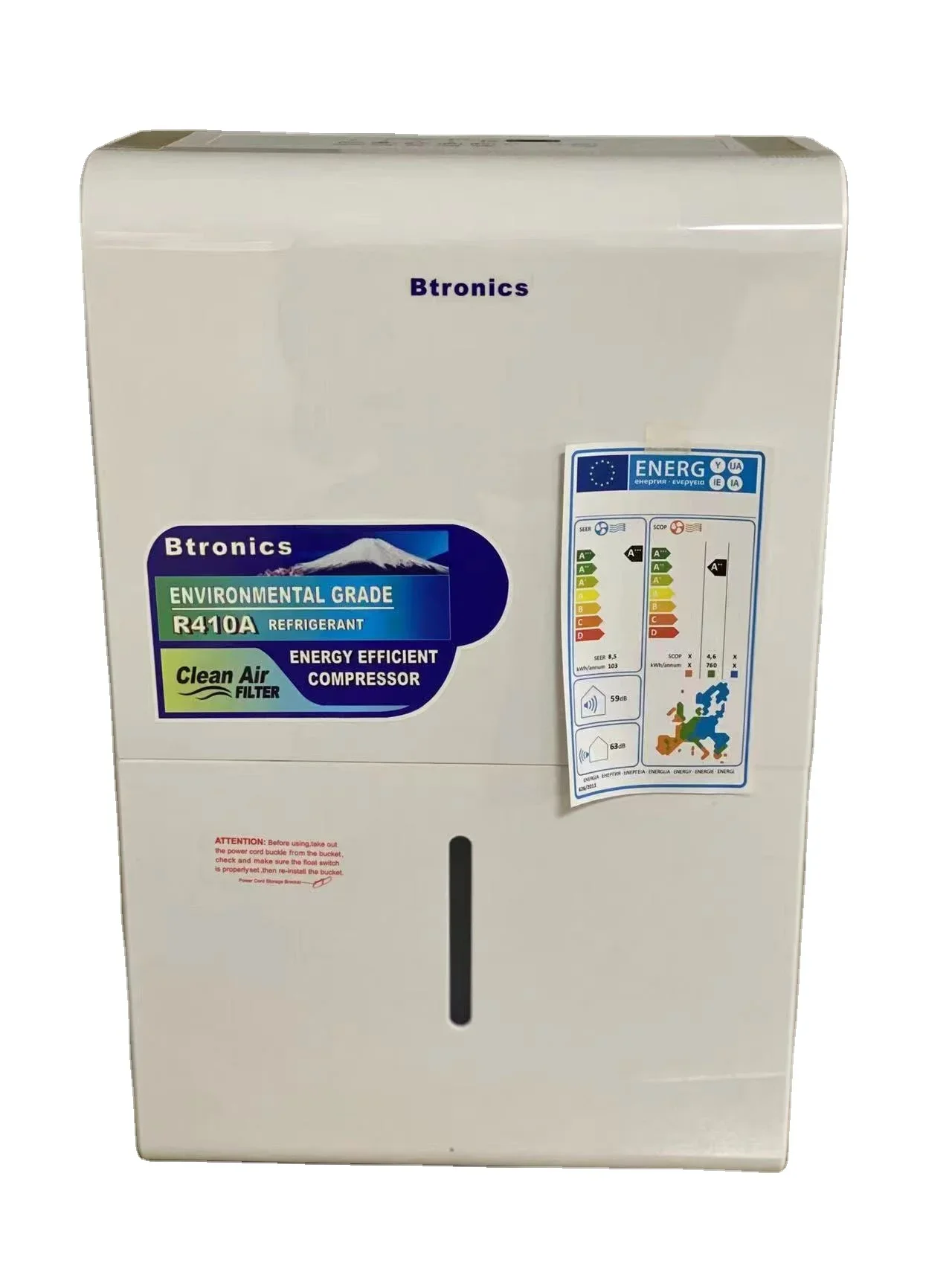 Desumidificador portátil com filtro ativo do carbono, desumidificador da sala, dessecante, gel do silicone, 30L, 50L, 110V, 220V