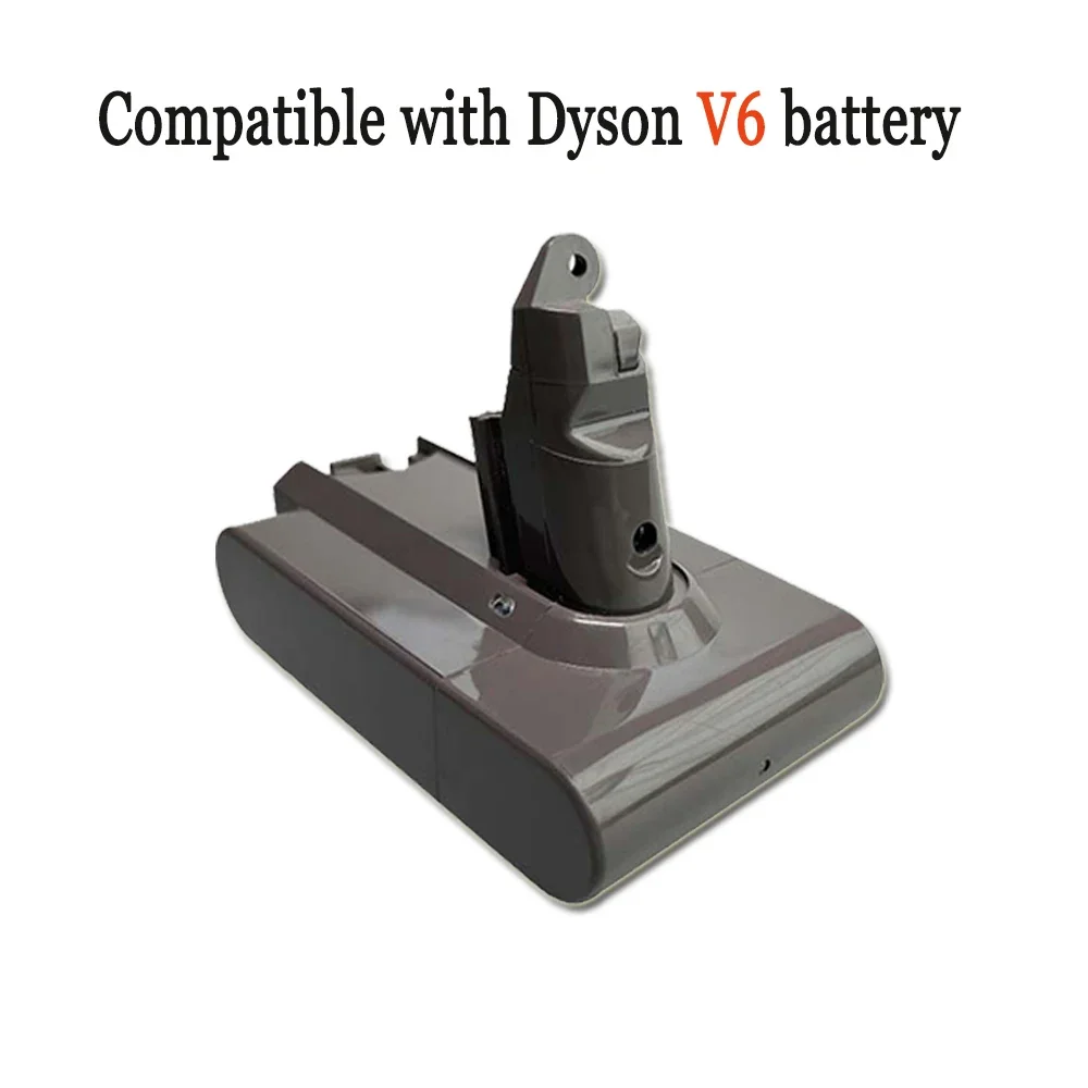 Imagem -03 - Aspirador Dyson v6 21.6v 4800 6800 9800 12800mah Dc58dc59dc62650770880sv03sv04sv05sv06sv07sv09