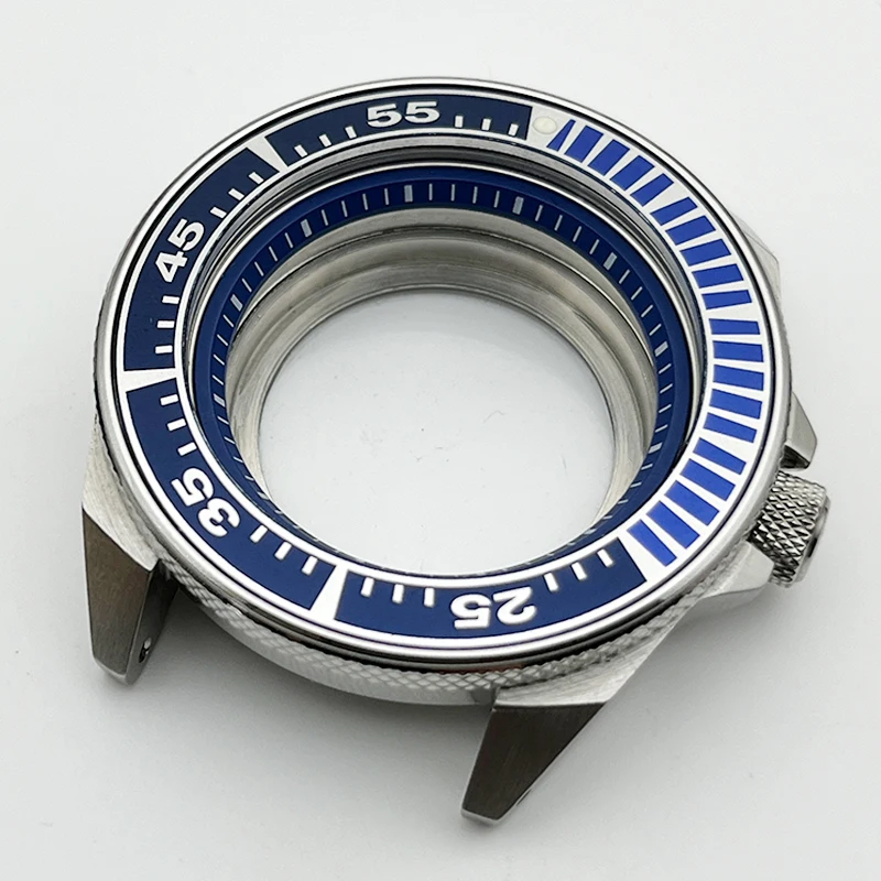 

NH35 Case Samurai King Fit NH35 NH36 4R Japan Automatic Movement Sapphire Mirror Stainless Steel Dial 28.5MM Watch Case