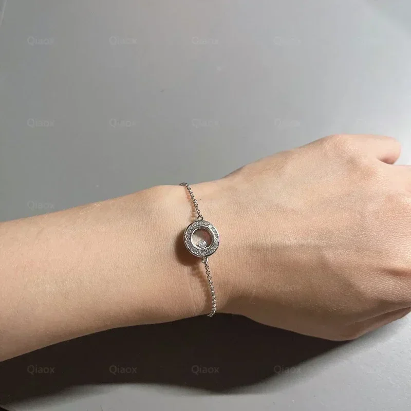 MXK 2025 جديد حار بسيط موضة 925 فضة سوار مستدير السيدات أثيروس العلامة التجارية الفاخرة مجوهرات حفلة هدية الكريسماس #2