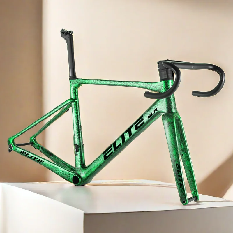 New Arrive Ultra Light 950g T1000 ELITE Carbon Road Bicycle Frame Disc Brake Cycling Part 47/49/51/54/56cm BB86 Full HID Cable