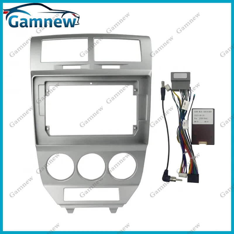 10 Inch Car Frame Fascia Canbus Adapter Android Radio Audio Dash Fitting Panel Kit For Dodge Caliber 2006-2009