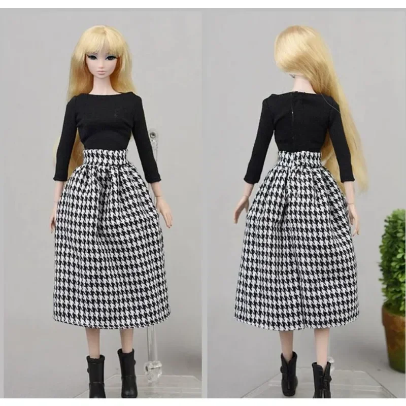 TA172 Bbie 인형을 위한 새로운 패션 탑과 스커트 정장 옷 드레스