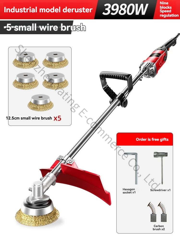 

Artifact Color Steel Wire Brush Refurbishment Iron Steel Polishing Electric Polisher Rust Removal Machine Polishing Machine