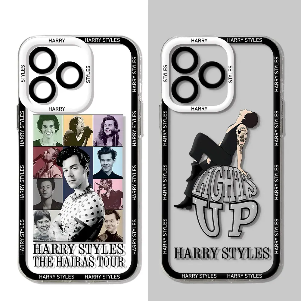 Styles Love On Tour custodia per telefono Harrys per iPhone 15 14 13 12 11 Mini Pro Max X XR XSMax 6S 6 7 8 Plus SE20 Cover trasparente