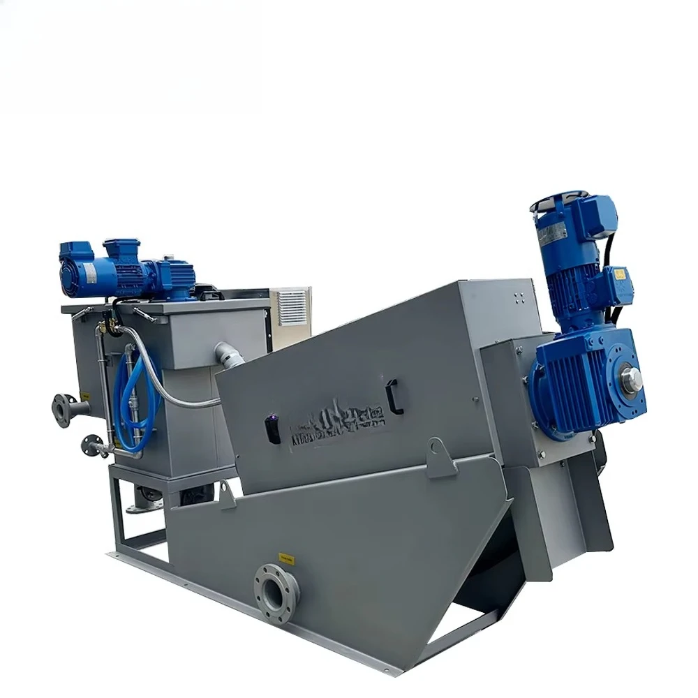 Screw Press Dewatering Machine Automatic 10-20 kg DS/h SS304 RDL201 for Sewage Plant