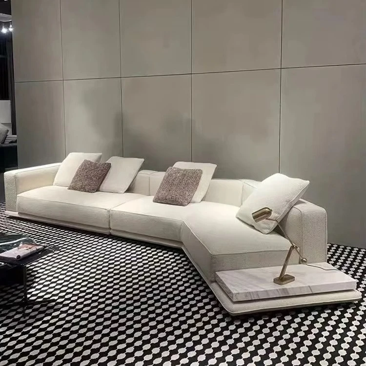 

Luxury Design Interior Home Recliner Sofa Stainless Steel Frame Sofa Set