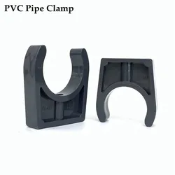 5 sztuk 20-110mm rura PVC zacisk akwarium fajka wodna klip Brace uchwyt podlewanie ogrodu nawadniania naprawianie rur wspólne