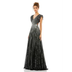 Elegant Sweetheart Sleeveless Back Lace Up Straight Women Evening Dresses Floor-Length Prom Dresses