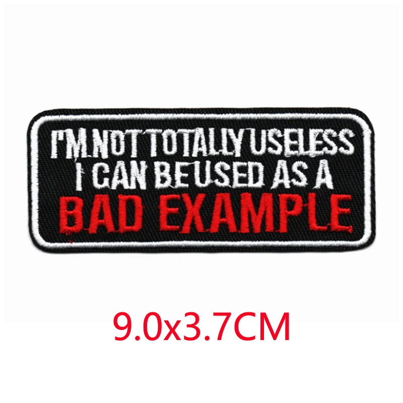 Brief Eisen auf Patches für Kleidung Designer bestickt taktische militärische Outdoor nähen kleine rot blau weiß schwarz gold parche diy – Detail 17