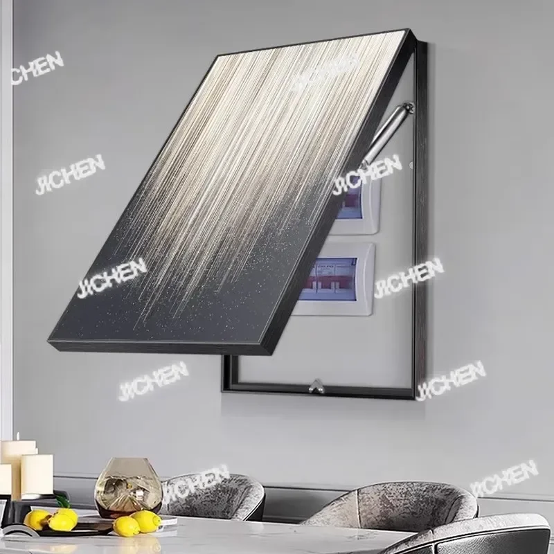 

Large Size Vertical Non Perforated Electric Meter Box Decorative Painting Modern and Simple Shading Distribution Box Main Swit