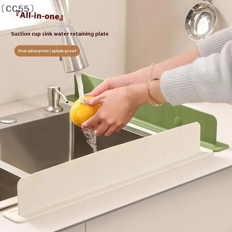 

tipoCC55 SelbstCC55larlaСиликоновая кухонная раковина Брызговик для воды Умывальник Пробка против брызг Водонепроницаемая панель экрана от брызг Доска против воды