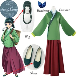 SingXeng Maomao Cosplay Costume Mao mao Ancient Chinese Style Dress The Apothecary Diaries Wig Suit Women kimono Customize
