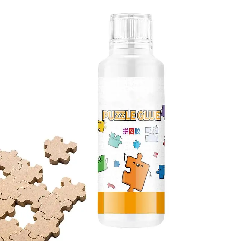 1pc Puzzles Glue Conserver Self Apply Fast Dry for DIY Sticking Paper HOT Liquid Transparent Gel Paper Puzzle Transparent Glue