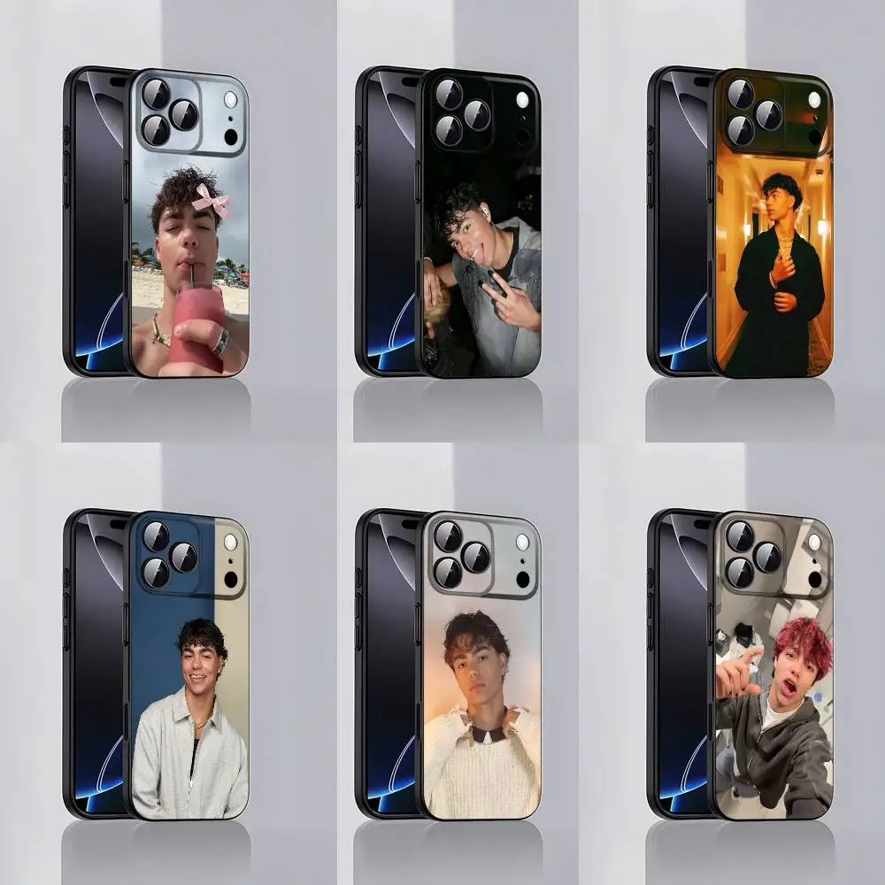 

America Actor M-Malachi Barton Phone Case For iPhone 15,16,12,14,13,11,17,Pro,Max,Plus,E,Air,Mini Black Cover