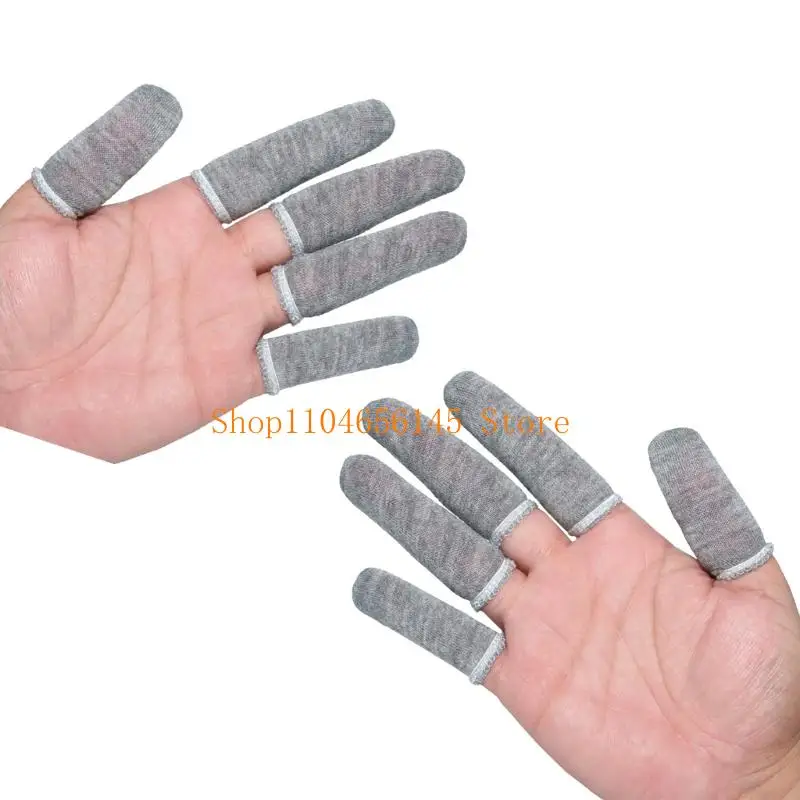 5ASD 10PCS LABEAL protecteur coton couverte des gants conception respirante