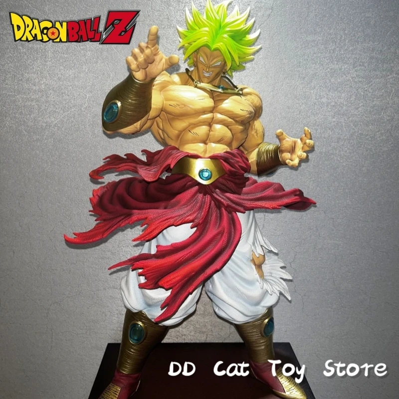 

50cm Dragon Ball Z Jt Statue Broly Figure Ssj3 Broly Super Saiyan Pvc Action Figures Collection Mode Toys Birthday Xmas Gifts