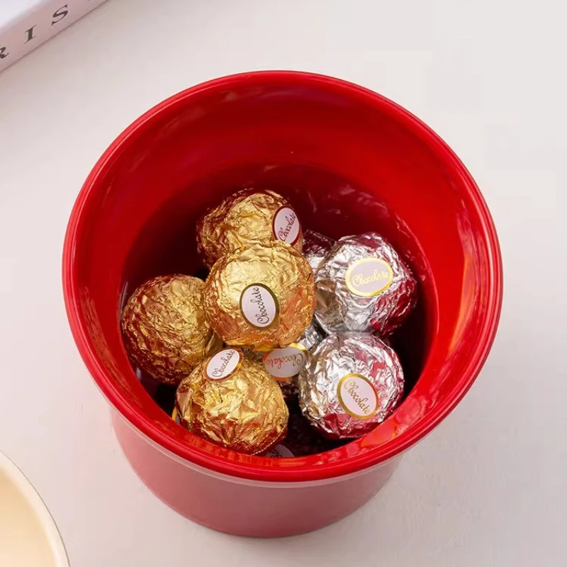 

Банка для хранения конфет в скандинавском стиле Ins, банка для хранения закусок с крышкой для хранения