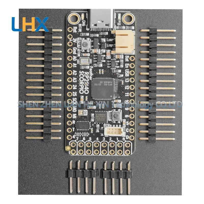 

RP2040 SCORPIO 8 Channel NeoPixel Driver module