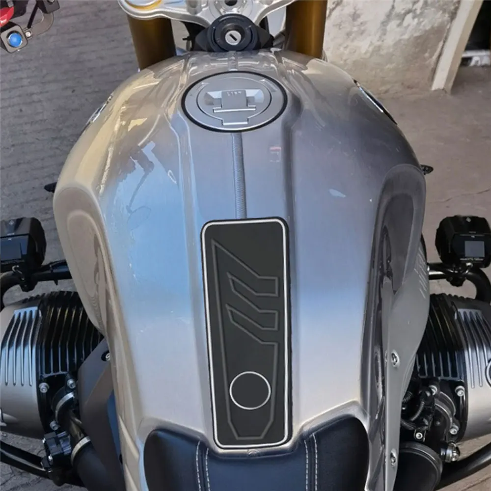 Para BMW R NINET, pegatinas de protección de tanque de combustible para bicicleta, kits de calcomanías decorativas resistentes a la abrasión para tanque de gasolina de motocicleta