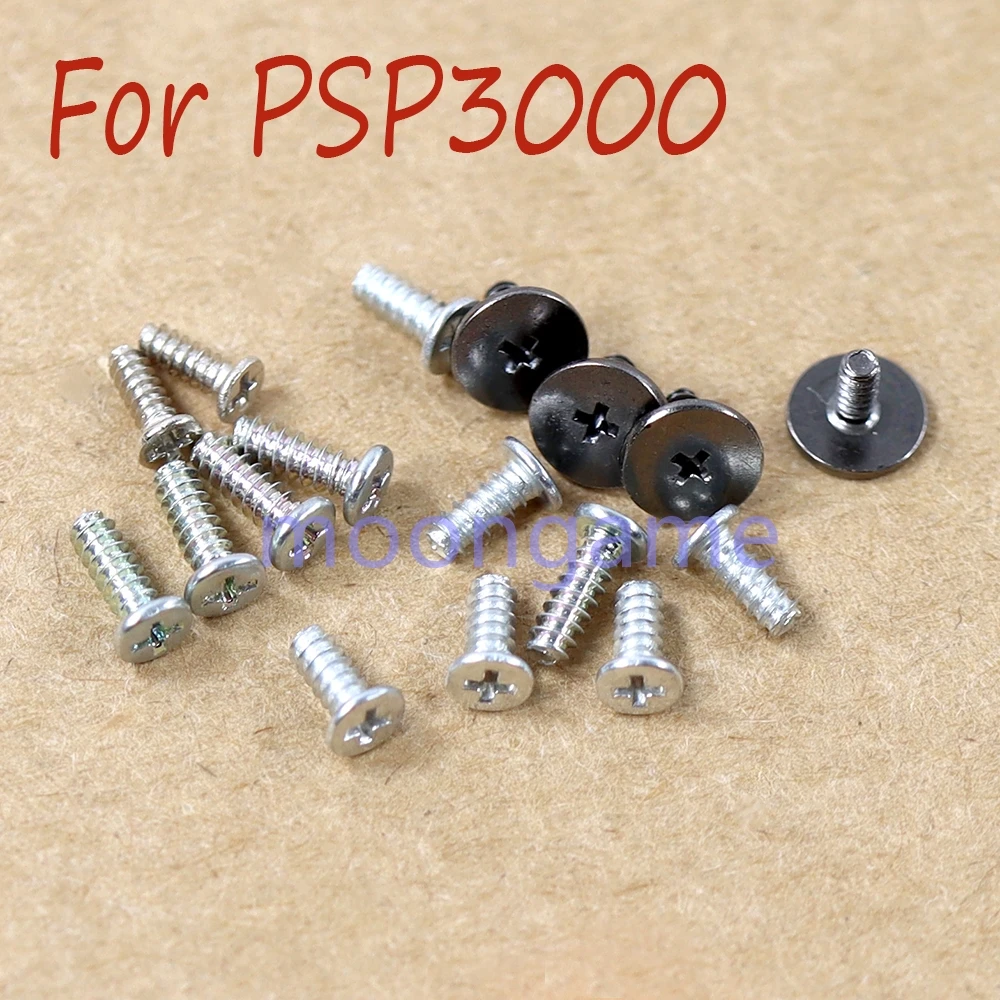 60 مجموعات استبدال مجموعة كاملة مسامير ل PSP2000/3000 المضيف العالمي المسمار الإطار الرئيسي طقم تصليح الأجزاء المعدنية