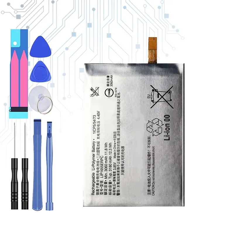 Battery LIP1656ERPC LIP1657ERPC LIP1655ERPC 2870mAh-3540mAh For SONY Xperia XZ2 (Premium Compact Mini) H8324 H8314 H8296 Bateria